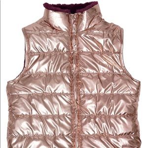 Epic Threads Big Girls Shinny Reversible Vest